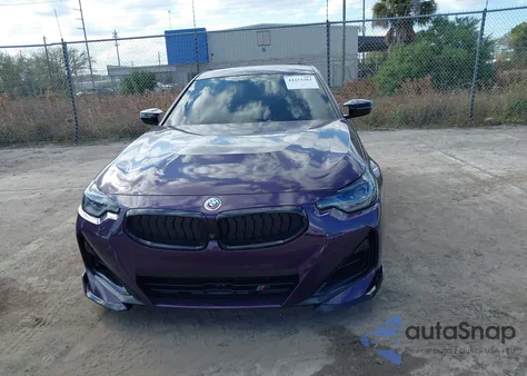 2023 BMW M240 I z USA, uszkodzony, nr VIN 3MW43CM0XP8C98462